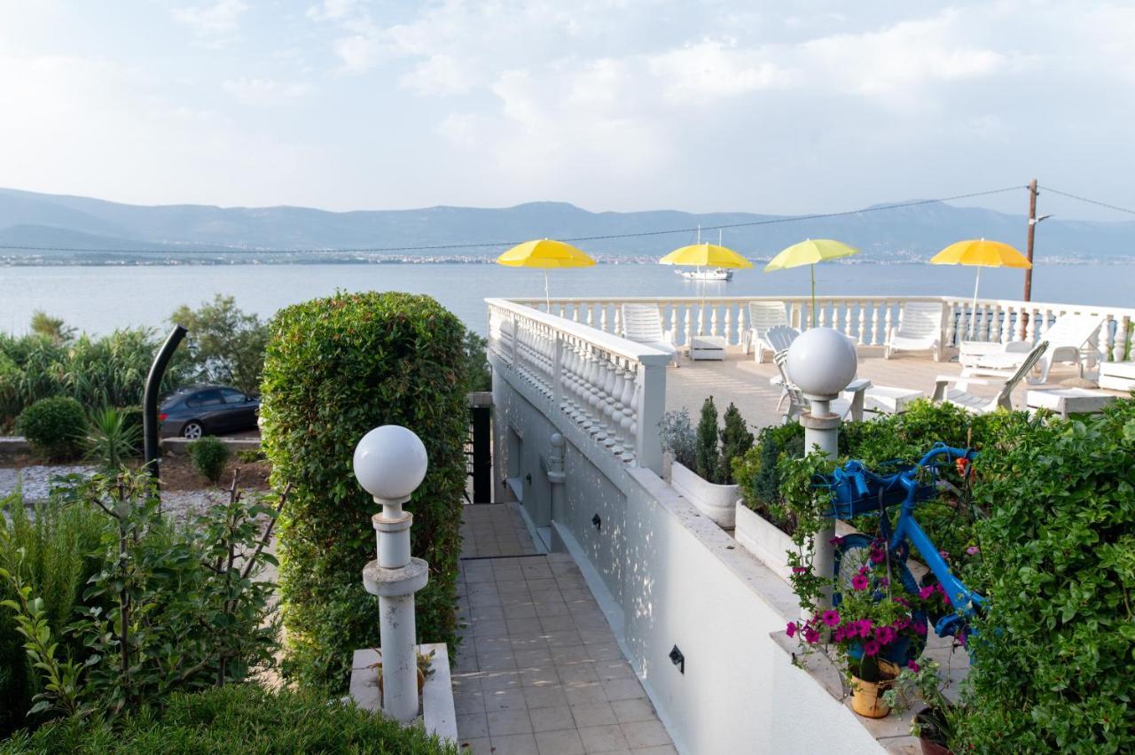 Villa Fjaba - By The Sea - With The Big Terraces & Great Sea View Trogir Exterior foto