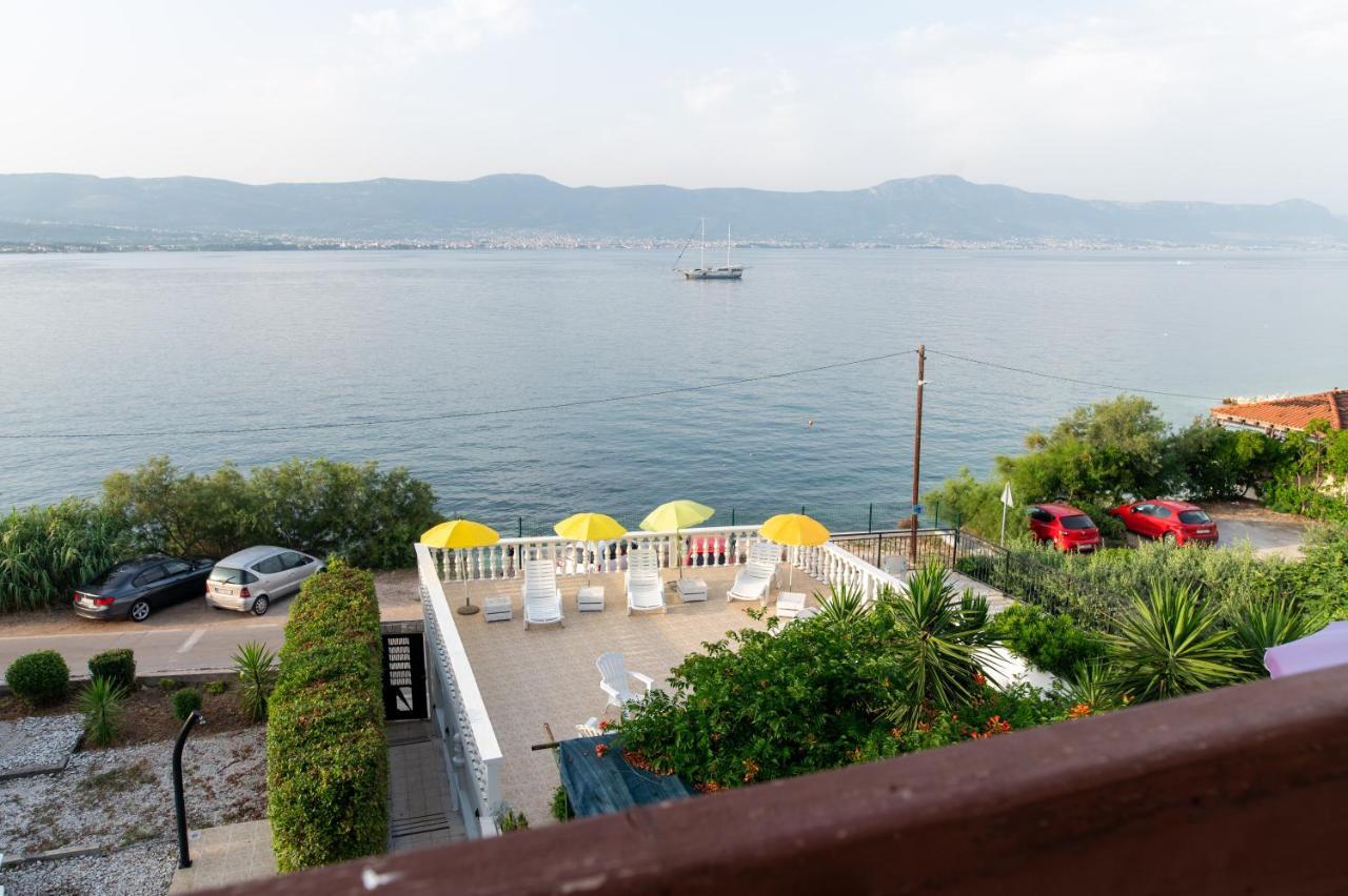 Villa Fjaba - By The Sea - With The Big Terraces & Great Sea View Trogir Exterior foto
