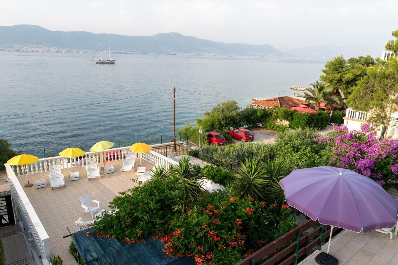 Villa Fjaba - By The Sea - With The Big Terraces & Great Sea View Trogir Exterior foto