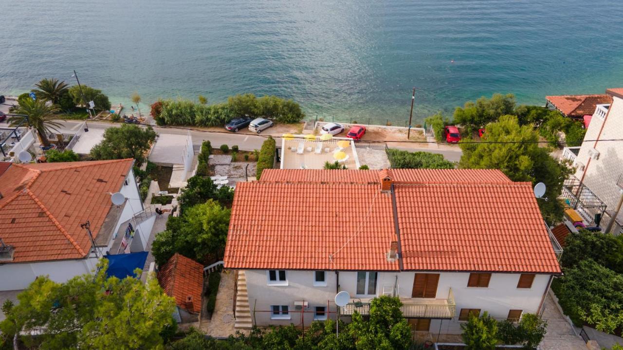 Villa Fjaba - By The Sea - With The Big Terraces & Great Sea View Trogir Exterior foto