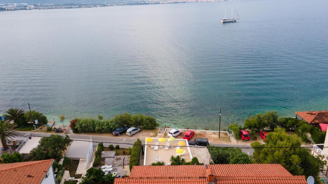 Villa Fjaba - By The Sea - With The Big Terraces & Great Sea View Trogir Exterior foto