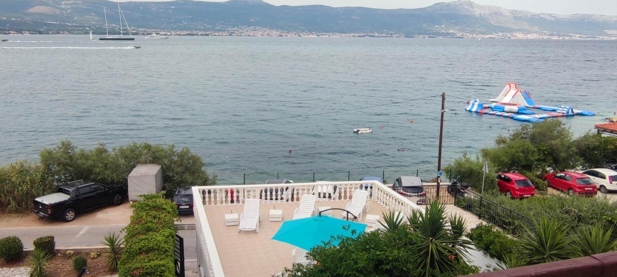 Villa Fjaba - By The Sea - With The Big Terraces & Great Sea View Trogir Exterior foto