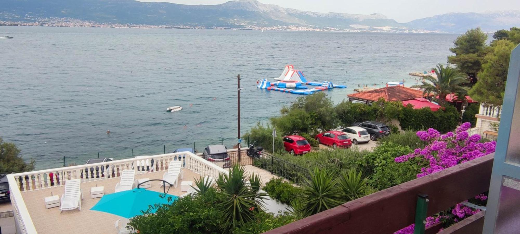 Villa Fjaba - By The Sea - With The Big Terraces & Great Sea View Trogir Exterior foto
