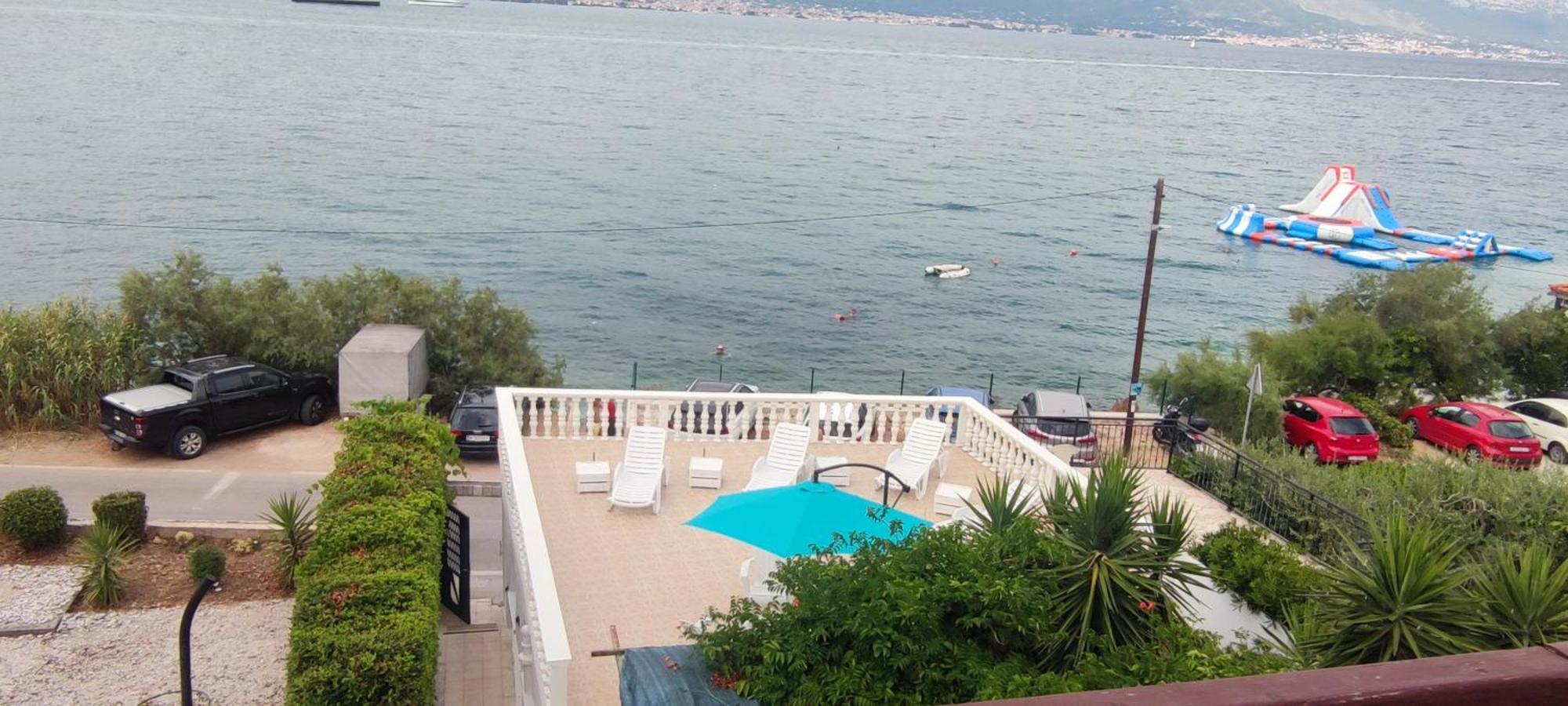 Villa Fjaba - By The Sea - With The Big Terraces & Great Sea View Trogir Exterior foto